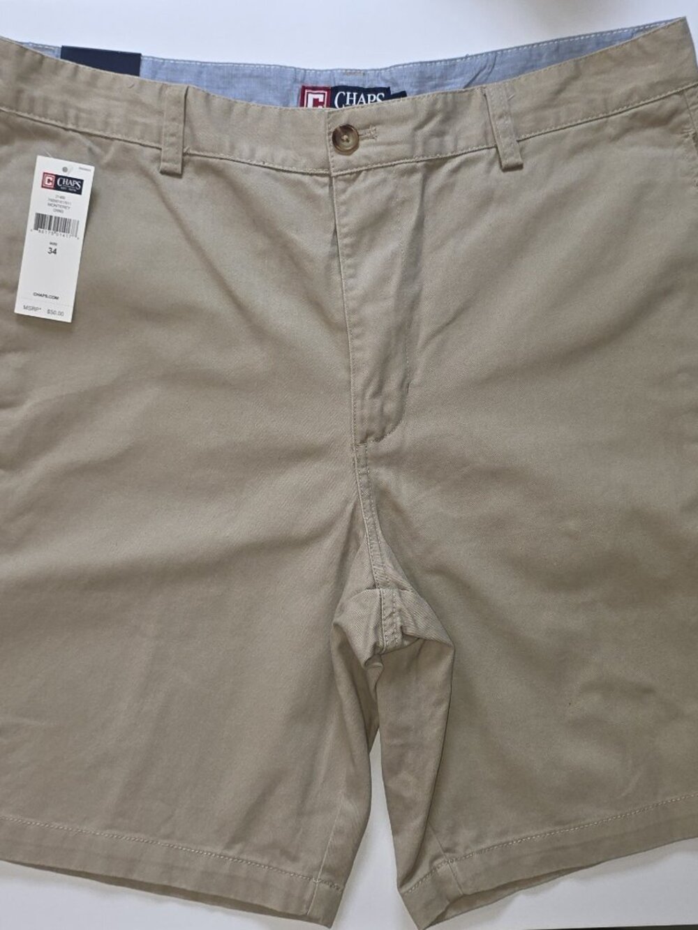 Ralph Lauren Chaps Khaki Mens Shorts sz 34